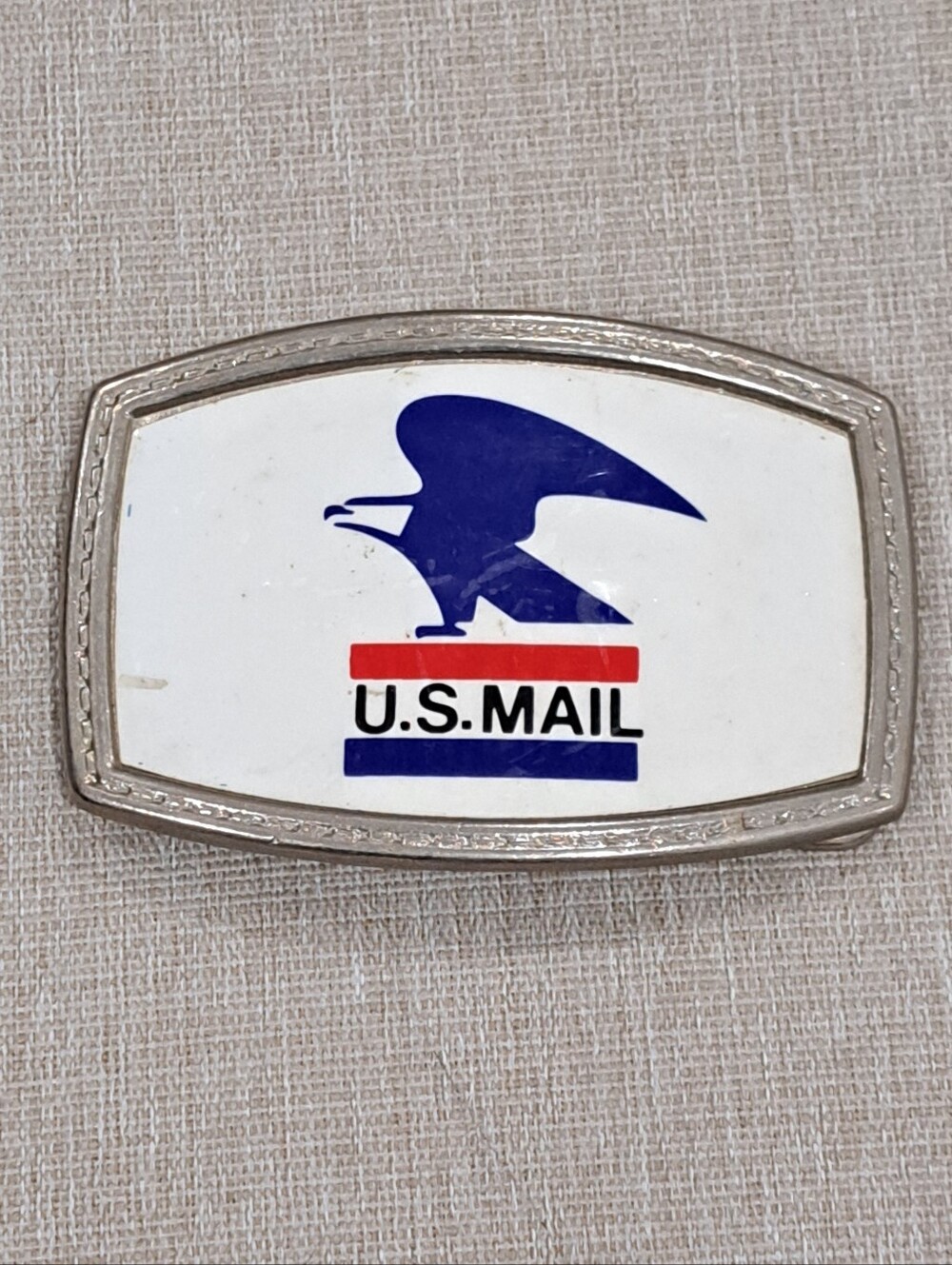 VTG USPS United States Postal Service US Mail Belt Buckle- PLEASE READ